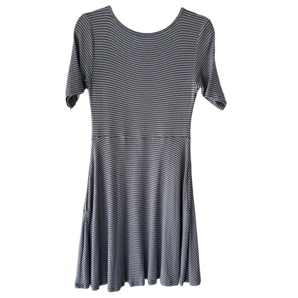 TOAD & CO | NWOT DAISY RIB STRIPED HENLEY DRESS POCKETS MICRO MODAL | MEDIUM - Picture 7 of 12